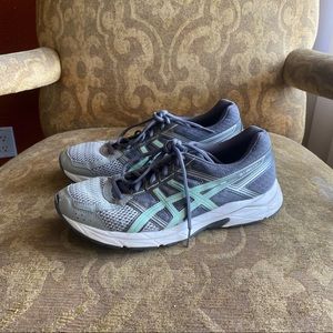 Asics Running Shoes Women’s Size 9.5 Gel Contend Gray